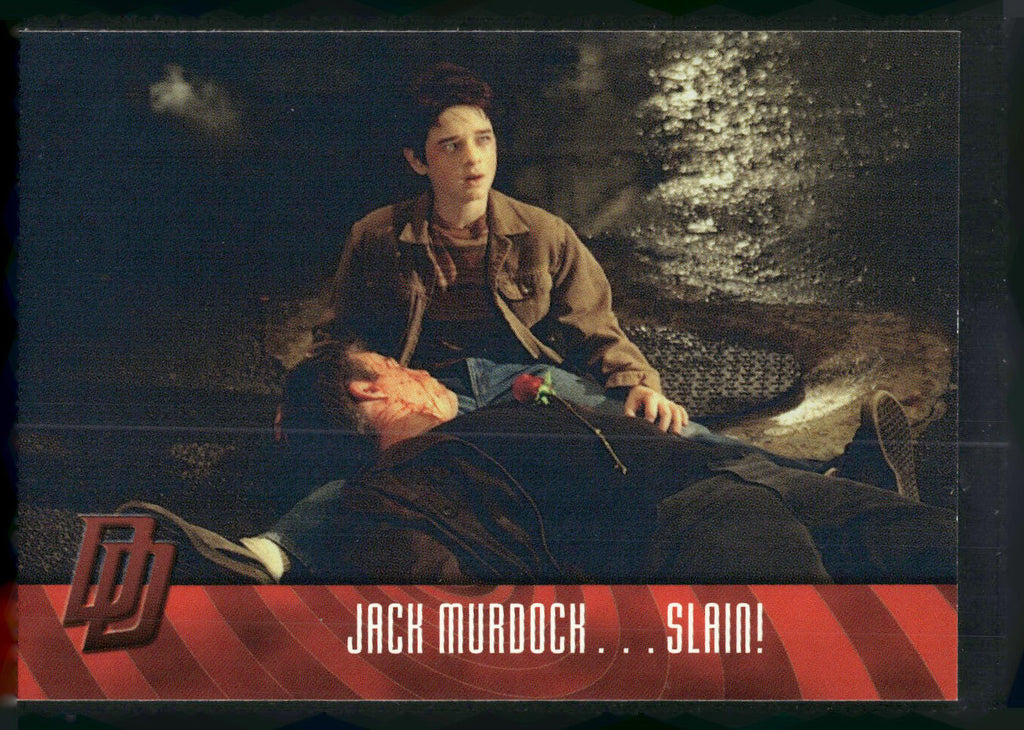 2003 Topps Daredevil #19 Jack Murdock...Slain!