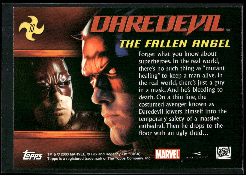 2003 Topps Daredevil #13 The Fallen Angel