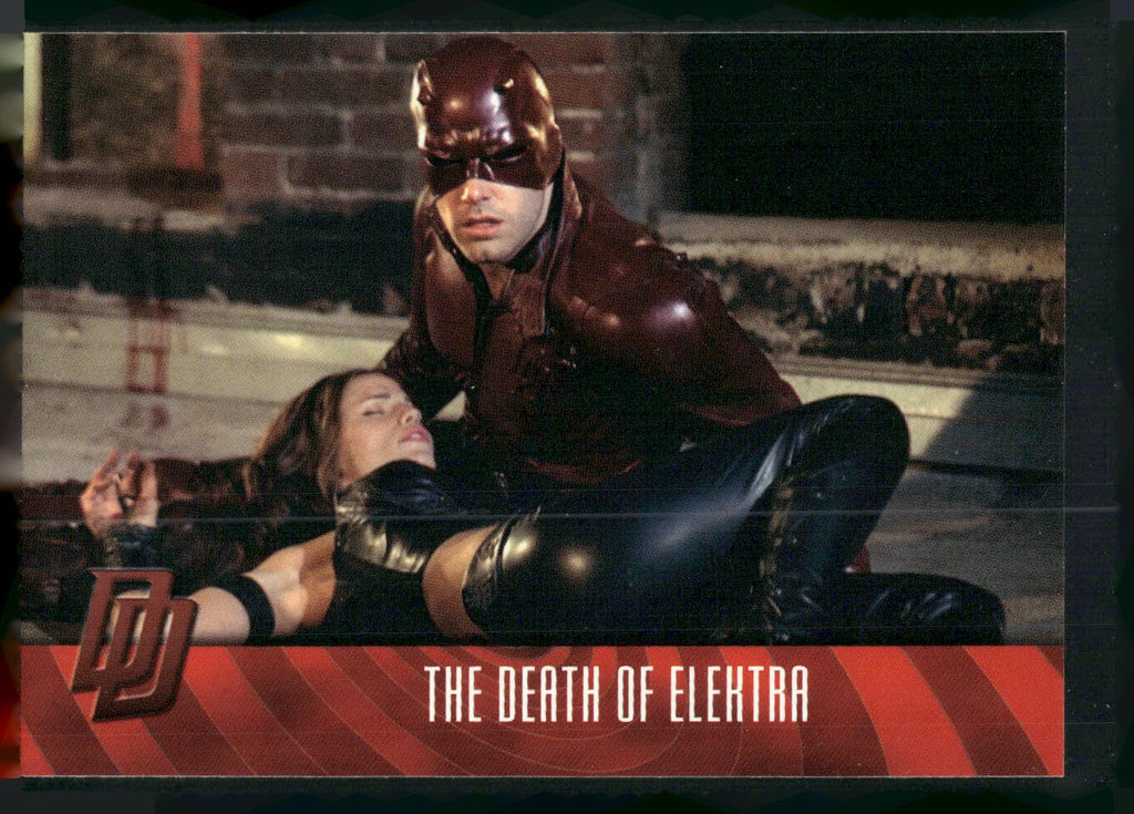 2003 Topps Daredevil #58 The Death of Elektra