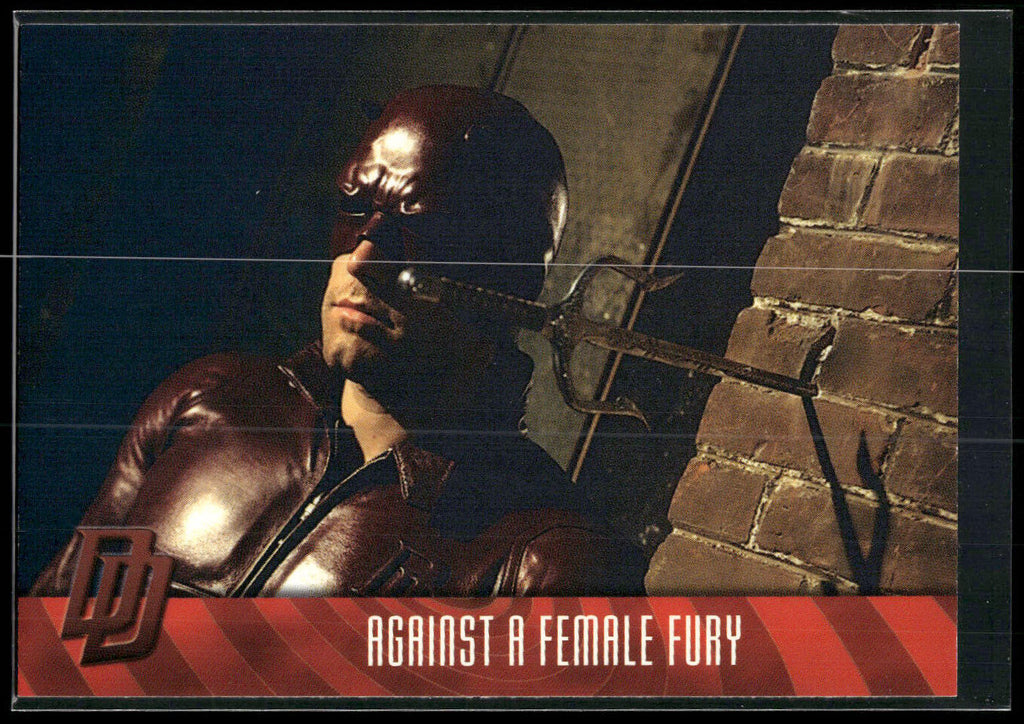 2003 Topps Daredevil #53 Against a Female Fury