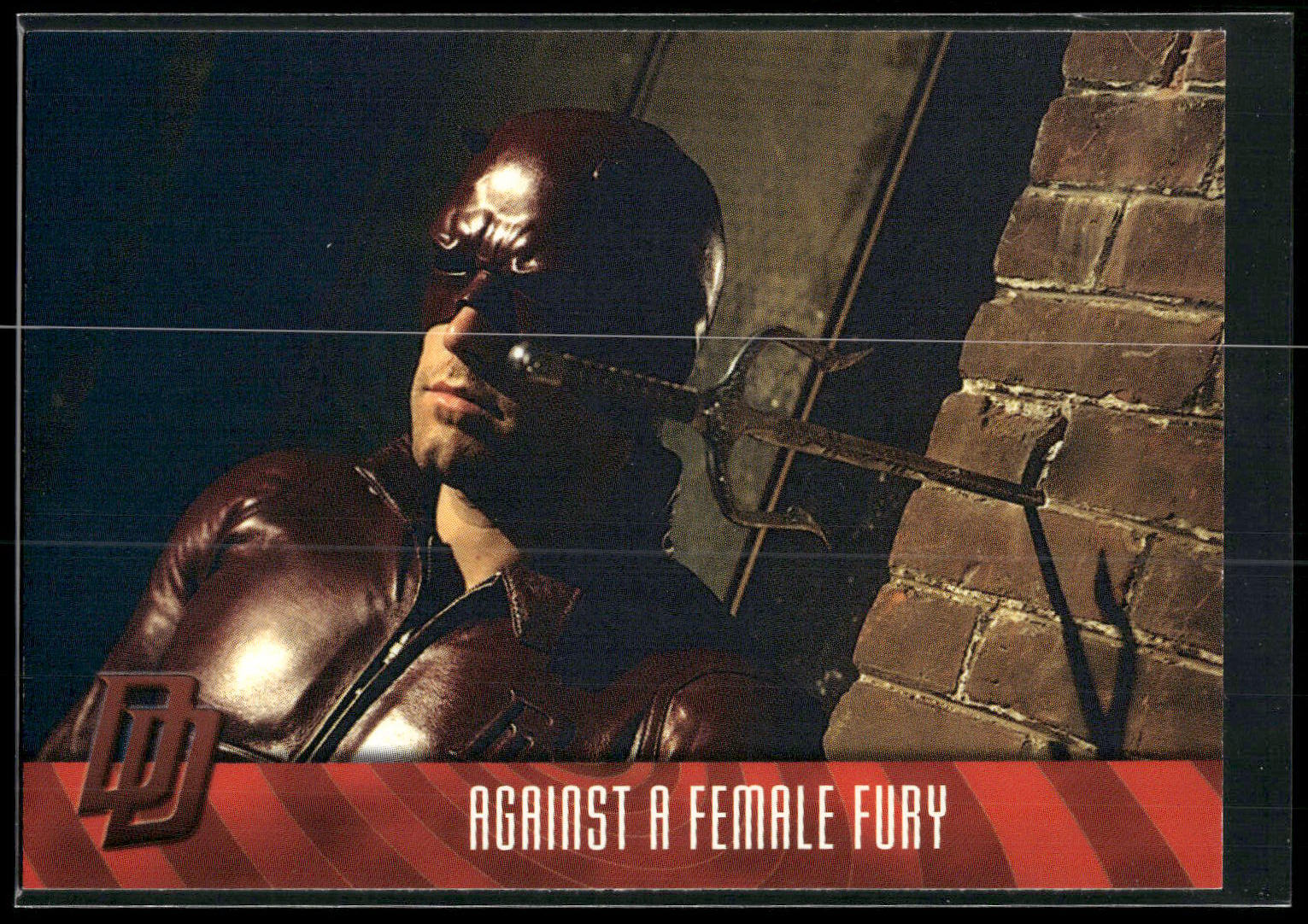 2003 Topps Daredevil #53 Against a Female Fury