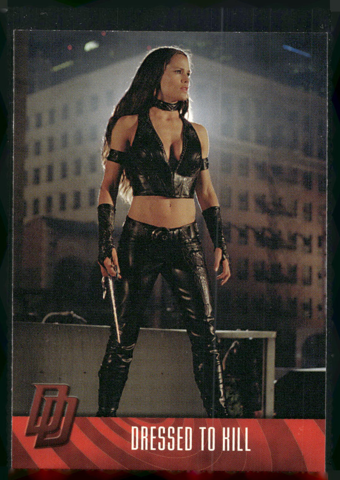 2003 Topps Daredevil #48 Dressed to Kill