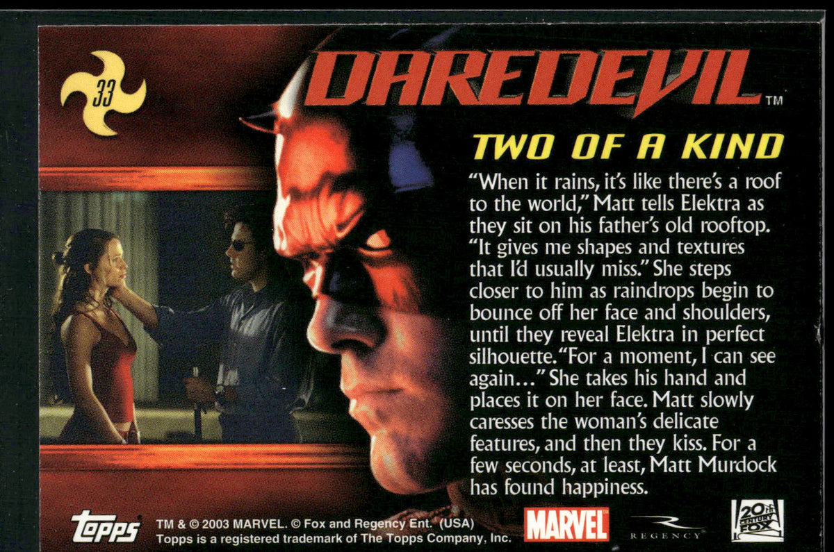 2003 Topps Daredevil #33 Two of a Kind