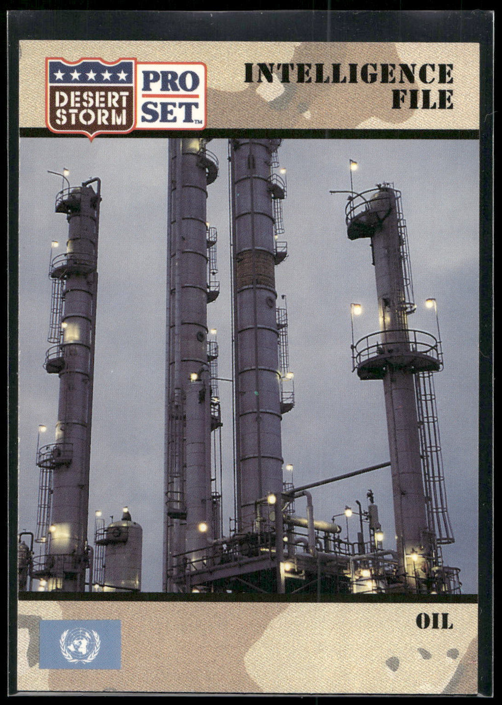 1991 Pro Set Desert Storm #144 Oil