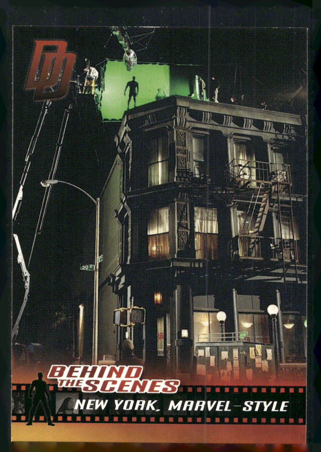 2003 Topps Daredevil #65 New York,. Marvel-Style