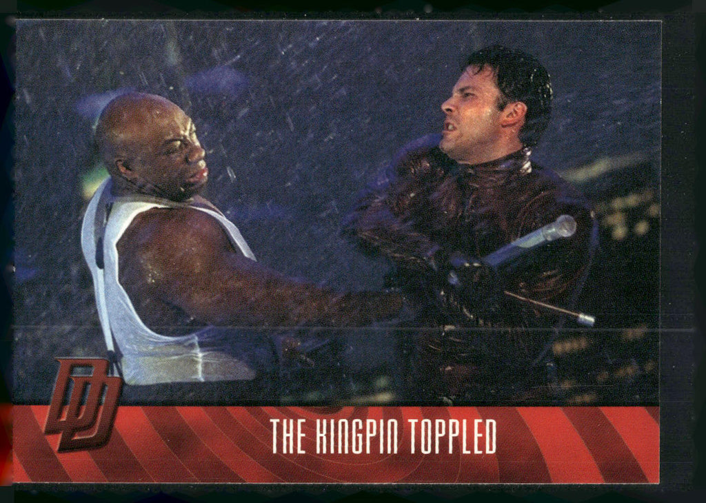 2003 Topps Daredevil #61 The Kingpin Toppled