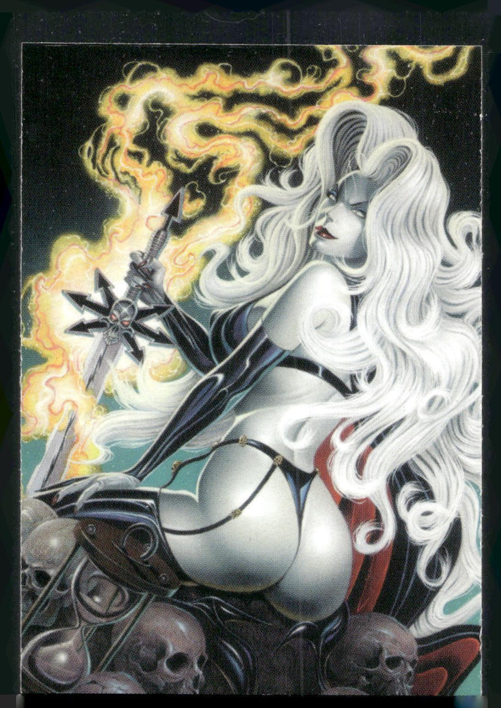 2001 Lady Death and the Women of Chaos Love Bites #30 Dark Millenium #1