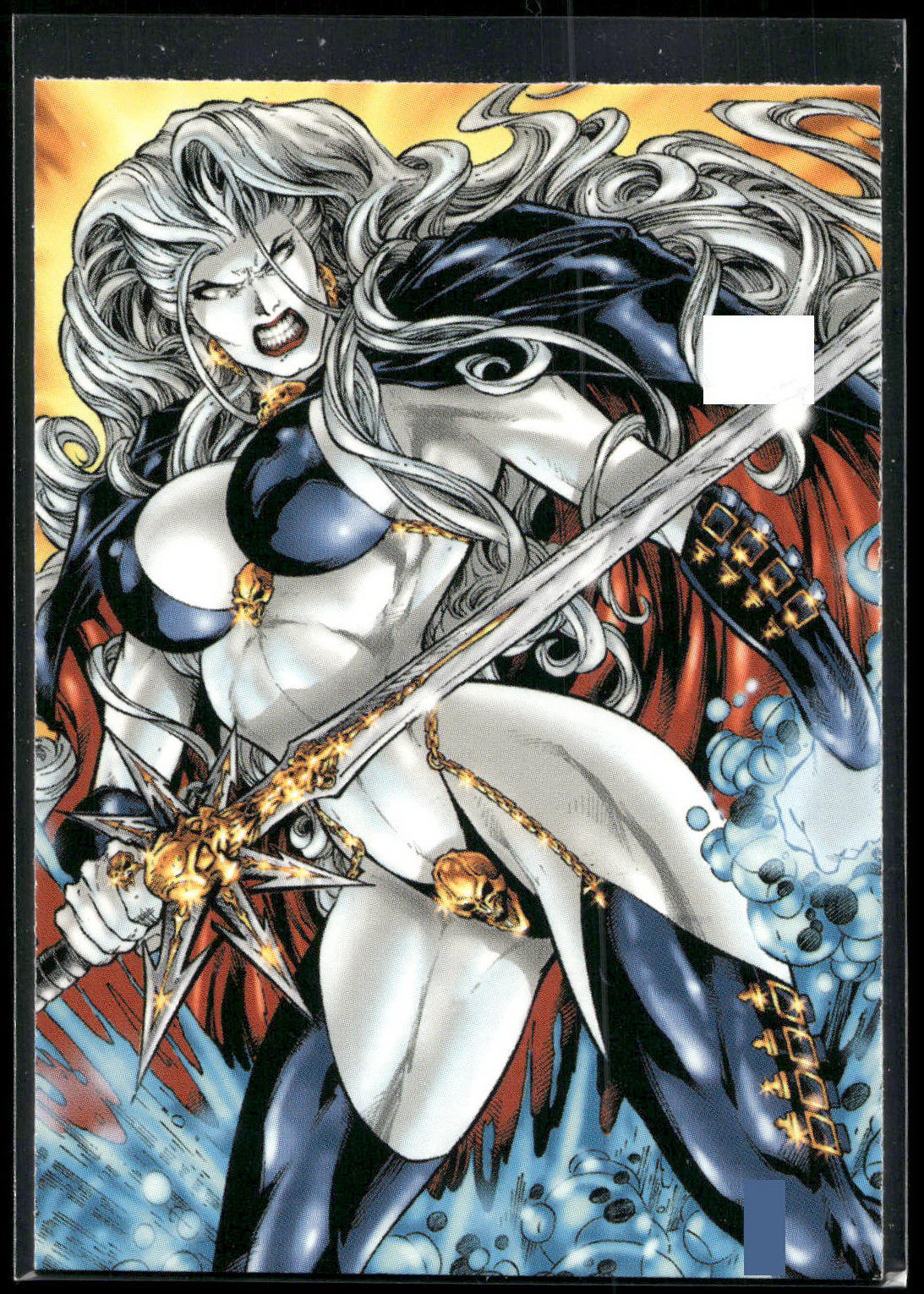 2001 Lady Death and the Women of Chaos Love Bites #28 Dark Millenium