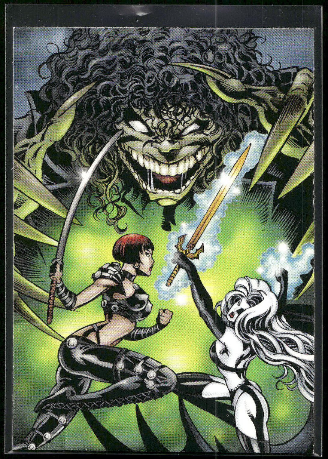 2001 Lady Death and the Women of Chaos Love Bites #10 Rivals for a Psychopath