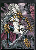 2001 Comic Images Lady Death and the Women of Chaos Love Bites #9 Obey
