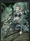 2001 Comic Images Lady Death and the Women of Chaos Love Bites #8 Worship Her