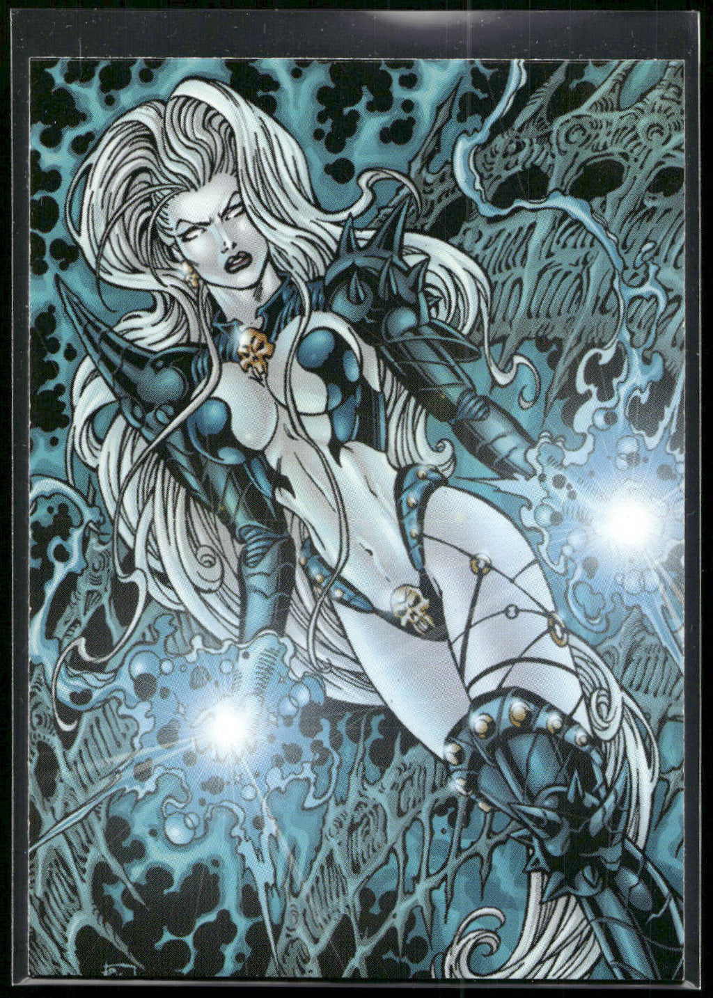 2001 Comic Images Lady Death and the Women of Chaos Love Bites #7 Fear Her