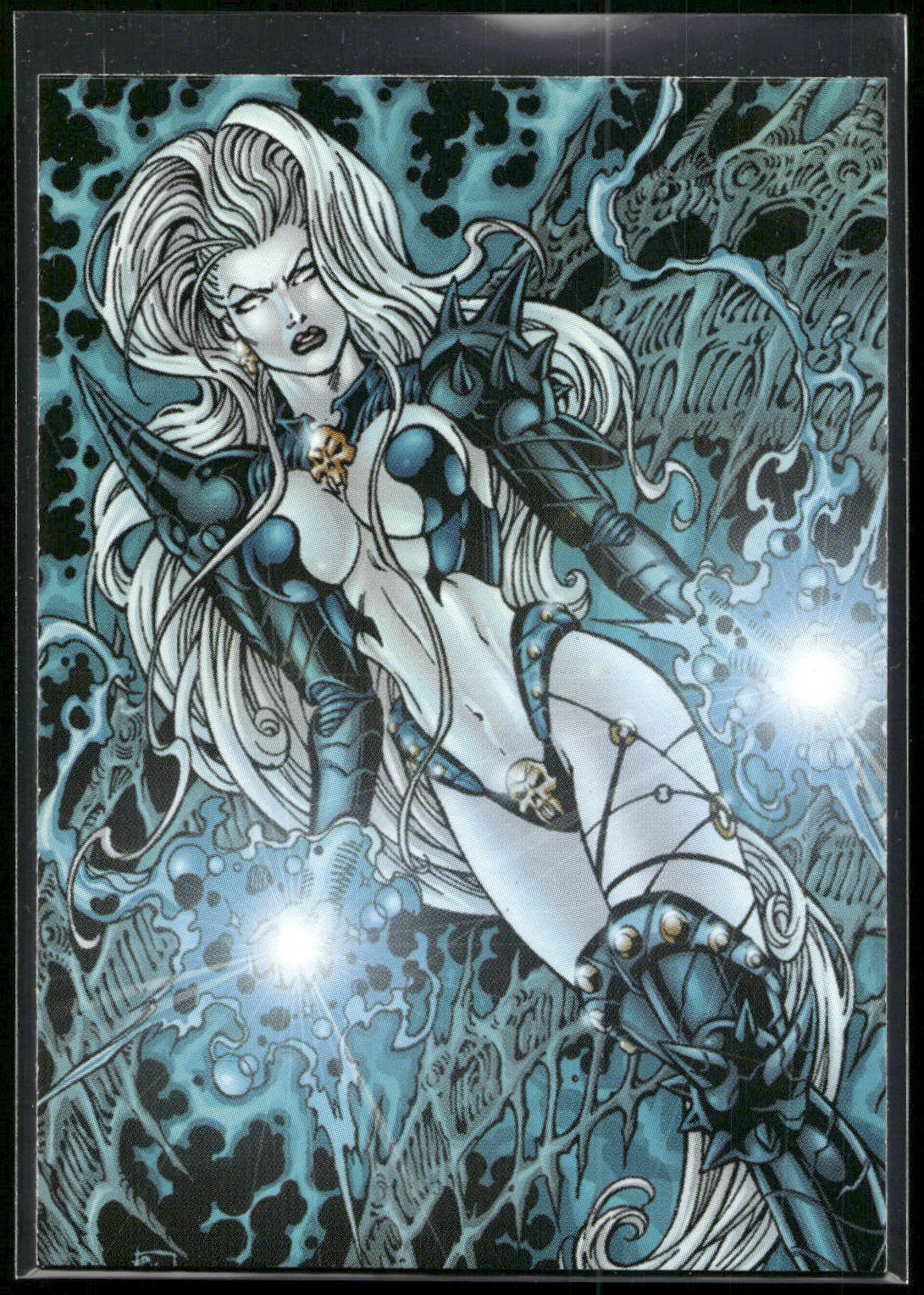 2001 Comic Images Lady Death and the Women of Chaos Love Bites #7 Fear Her