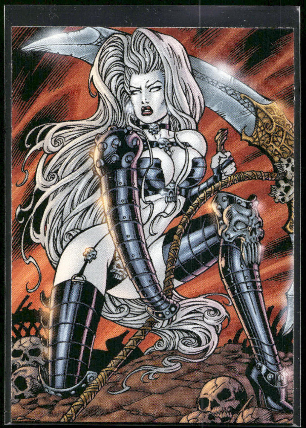 2001 Comic Images Lady Death and the Women of Chaos Love Bites #6 Adore Her