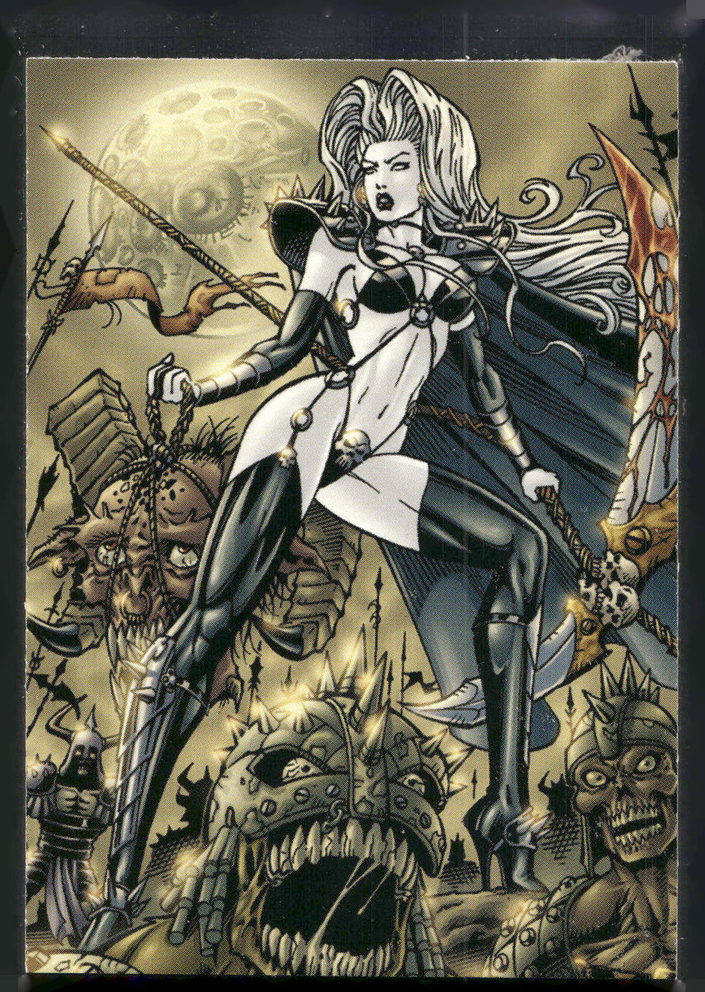 2001 Comic Images Lady Death and the Women of Chaos Love Bites #3 Beg