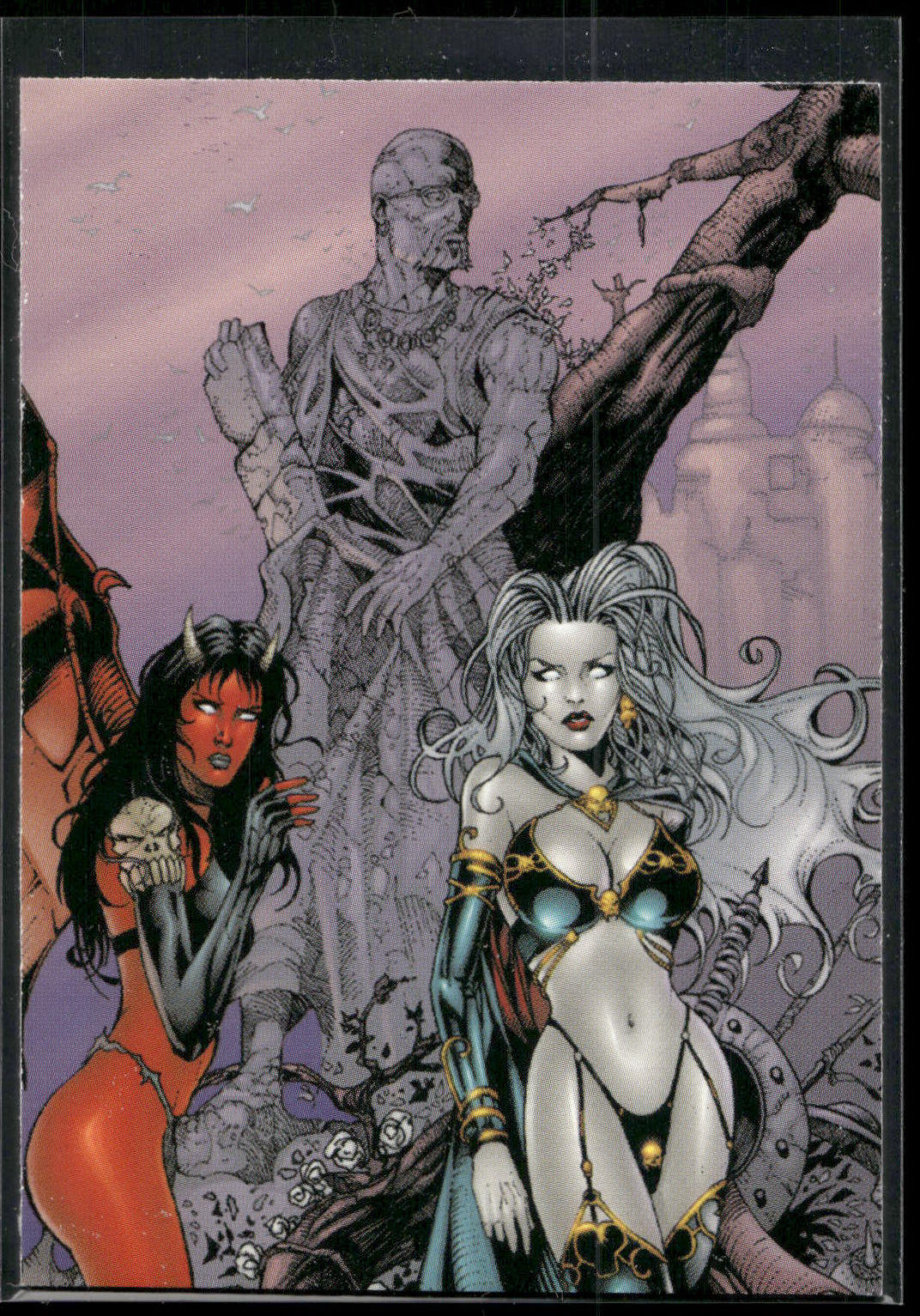2001 Lady Death and the Women of Chaos Love Bites #60 Phillip Xavier