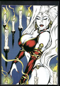 2001 Comic Images Lady Death and the Women of Chaos Love Bites #57 Kirk Lindo