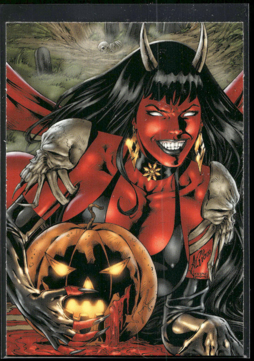 2001 Lady Death Women of Chaos Love Bites #53 Untold Tales of Purgatori #1