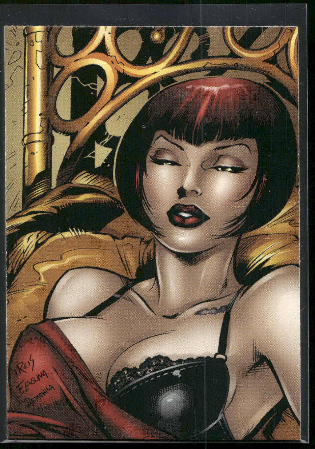 2001 Comic Images Lady Death and the Women of Chaos Love Bites #43 T