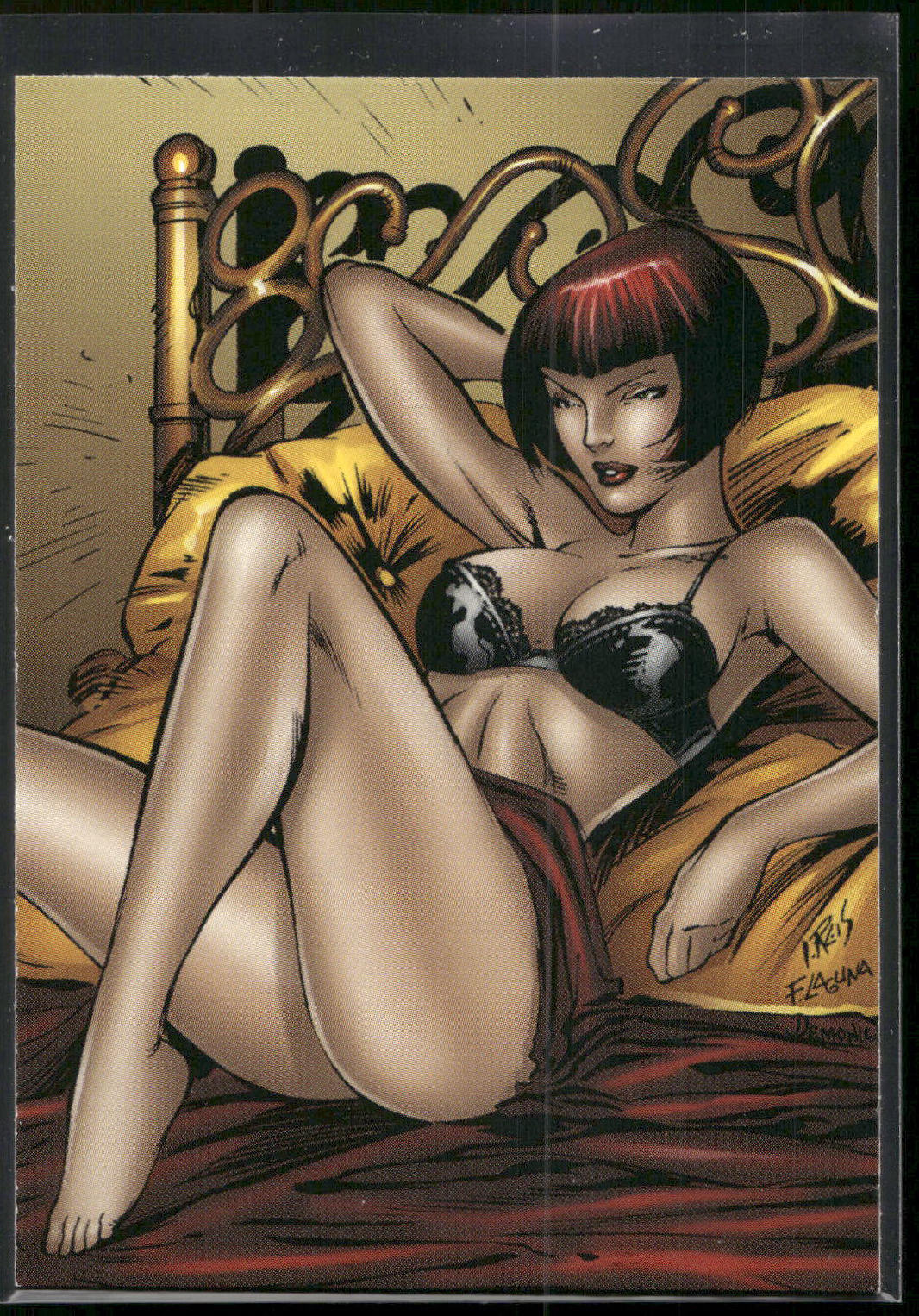 2001 Comic Images Lady Death and the Women of Chaos Love Bites #42 I