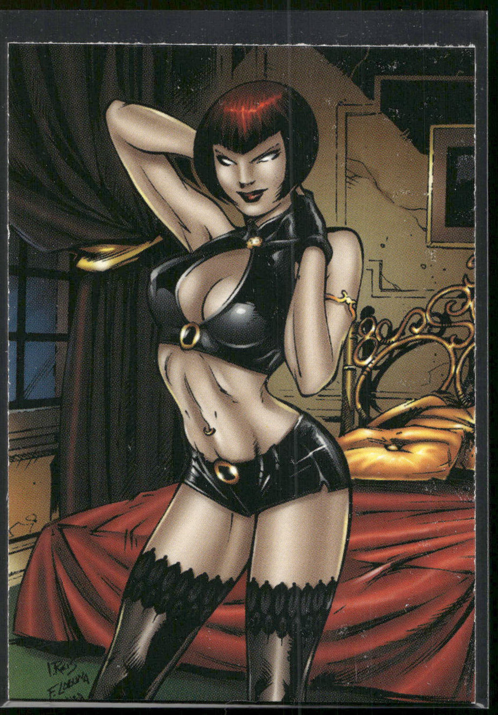 2001 Comic Images Lady Death and the Women of Chaos Love Bites #37 C