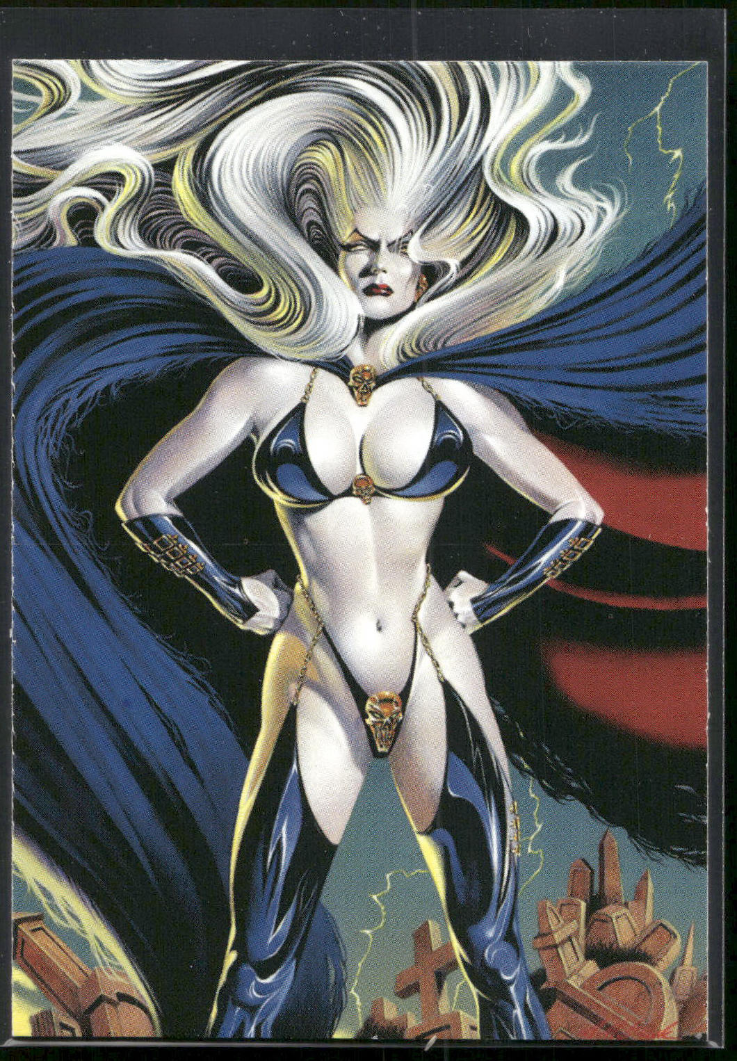 2001 Lady Death Women of Chaos Love Bites #35 Lady Death: Tribulation #2