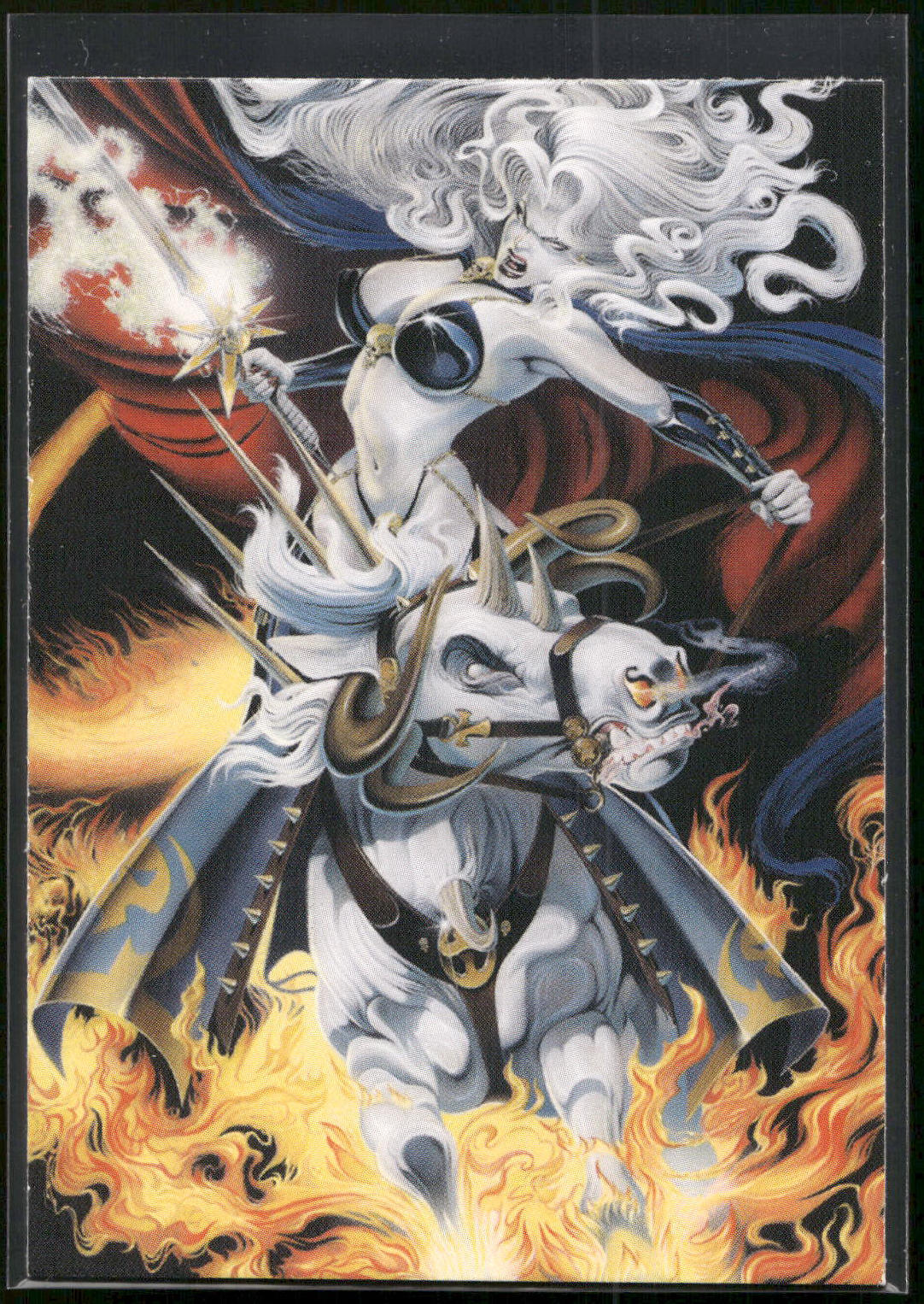 2001 Lady Death Women of Chaos Love Bites #34 Lady Death: Tribulation #1