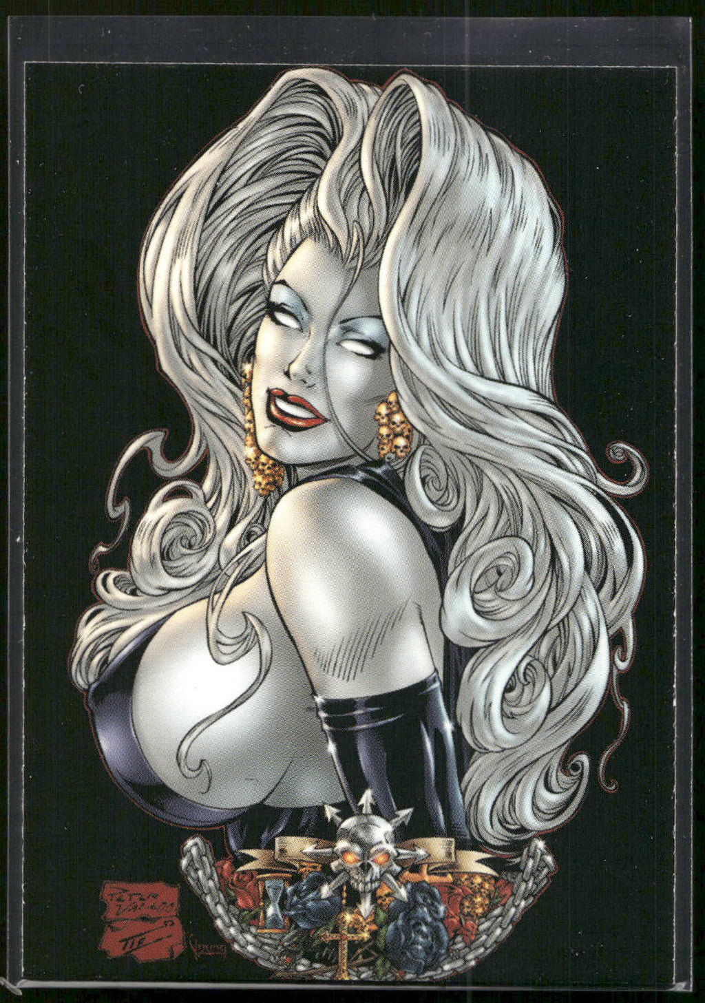 2001 Lady Death Women of Chaos Love Bites #33 Untold Tales of Lady Death #1