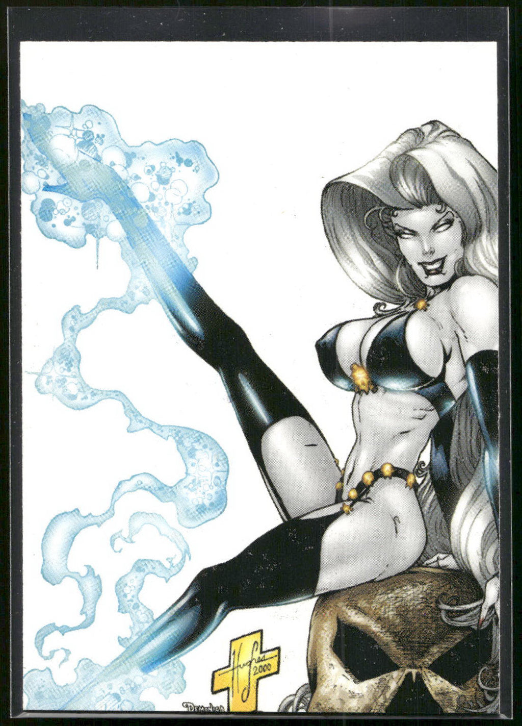2001 Lady Death Women of Chaos Love Bites #31 Lady Death by Steven Hughes