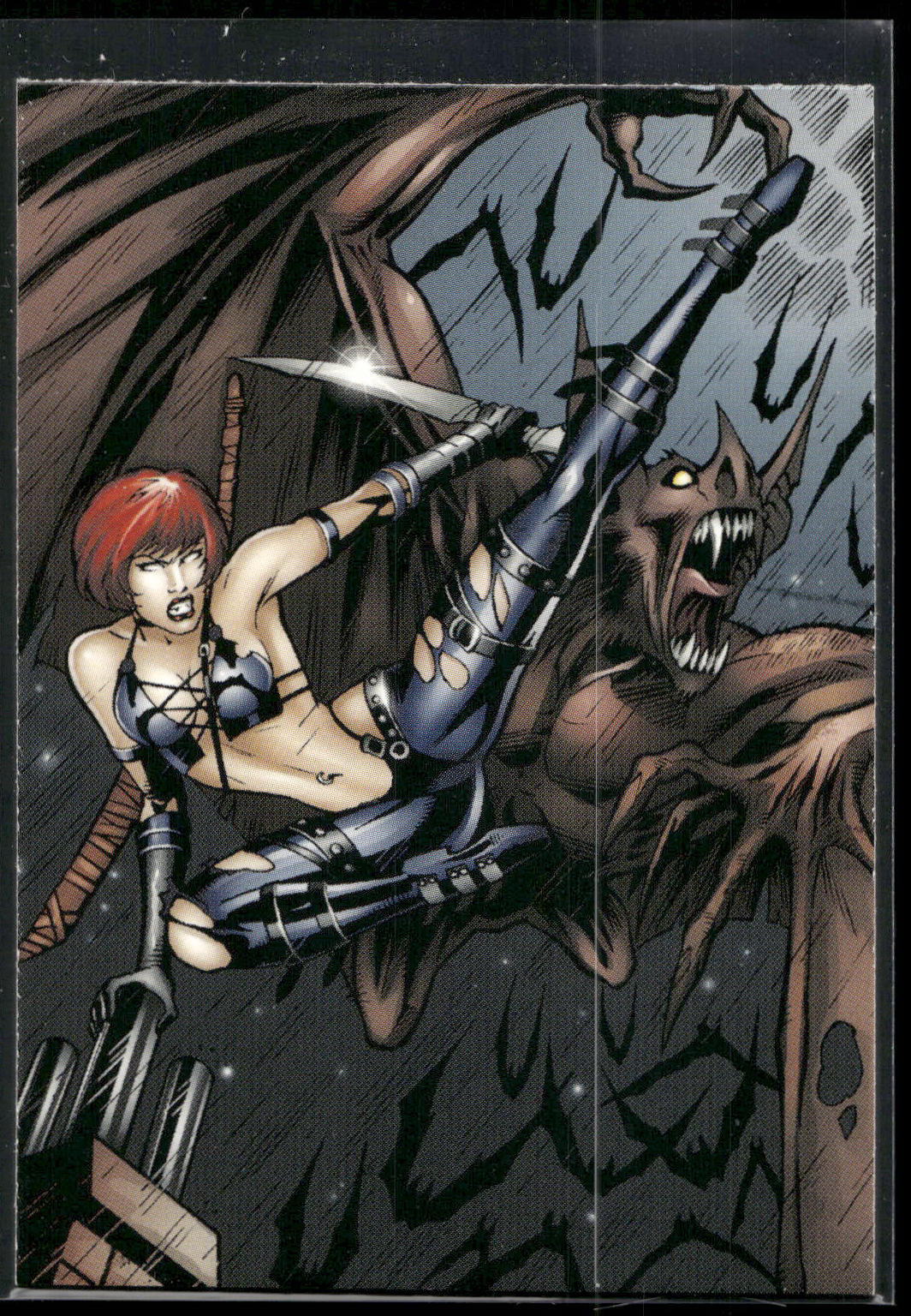 2001 Lady Death and the Women of Chaos Love Bites #71 Wings of Death