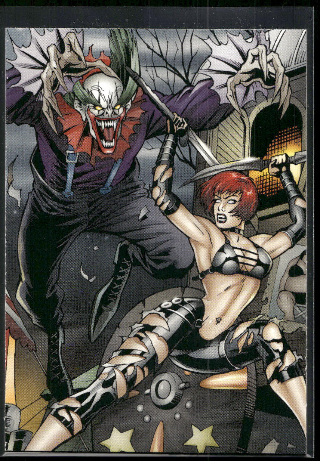 2001 Lady Death and the Women of Chaos Love Bites #68 Tears of a Clown
