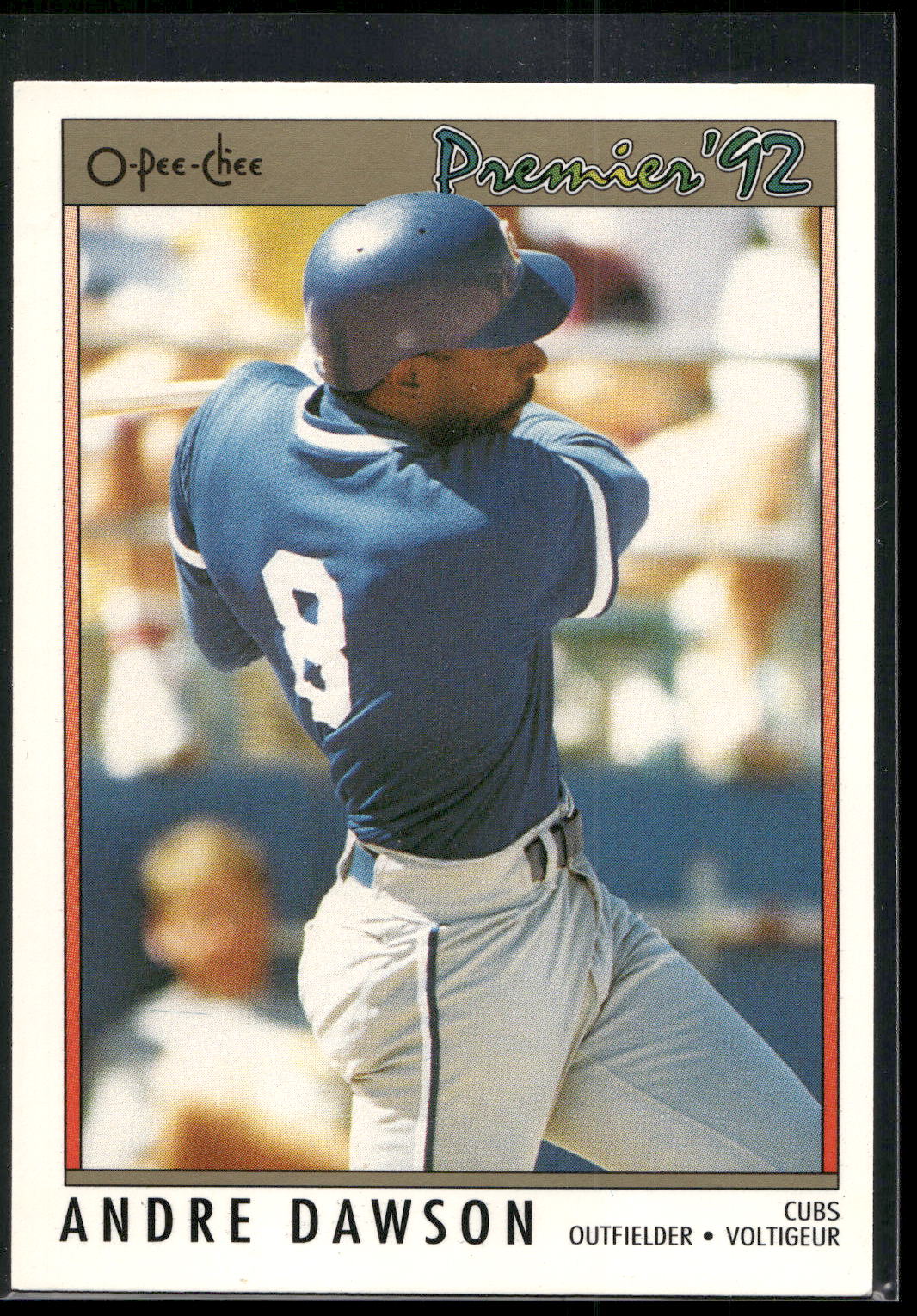 1992 O-Pee-Chee Premier #45 Andre Dawson