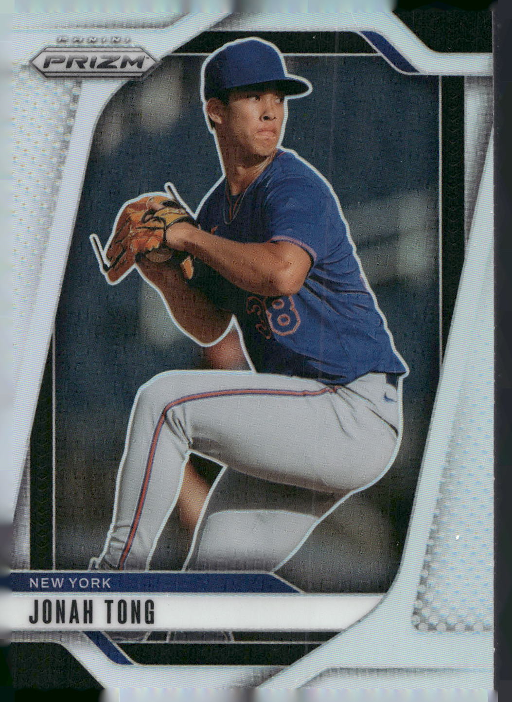 2025 Panini Prizm #284 Jonah Tong Silver Prizms