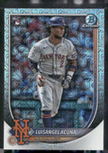 2025 Bowman #83 Luisangel Acuña Chrome Mojo Refractor