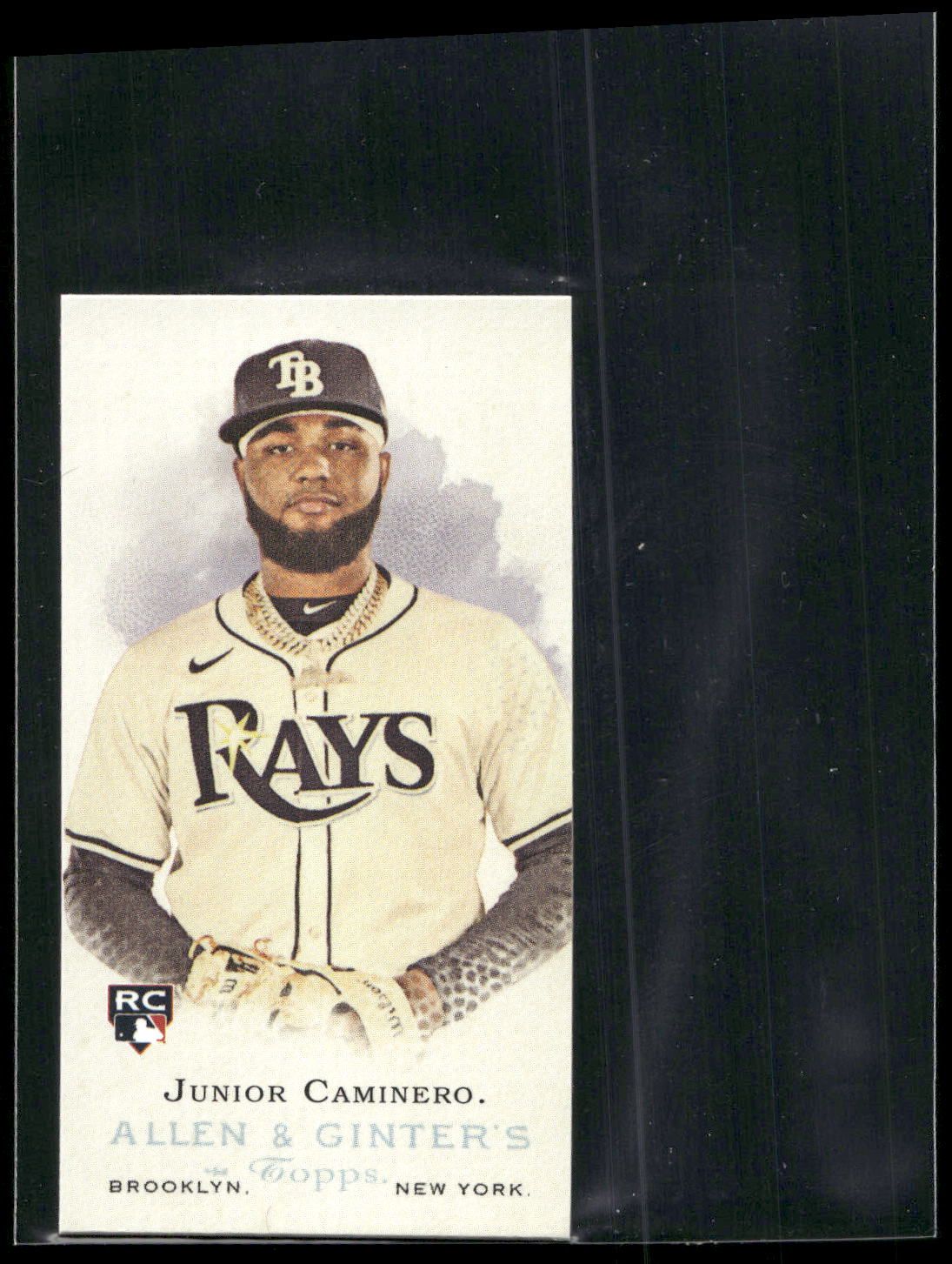 2024 Topps Allen & Ginter #RD-5 Junior Caminero Mini Rookie Design Variations