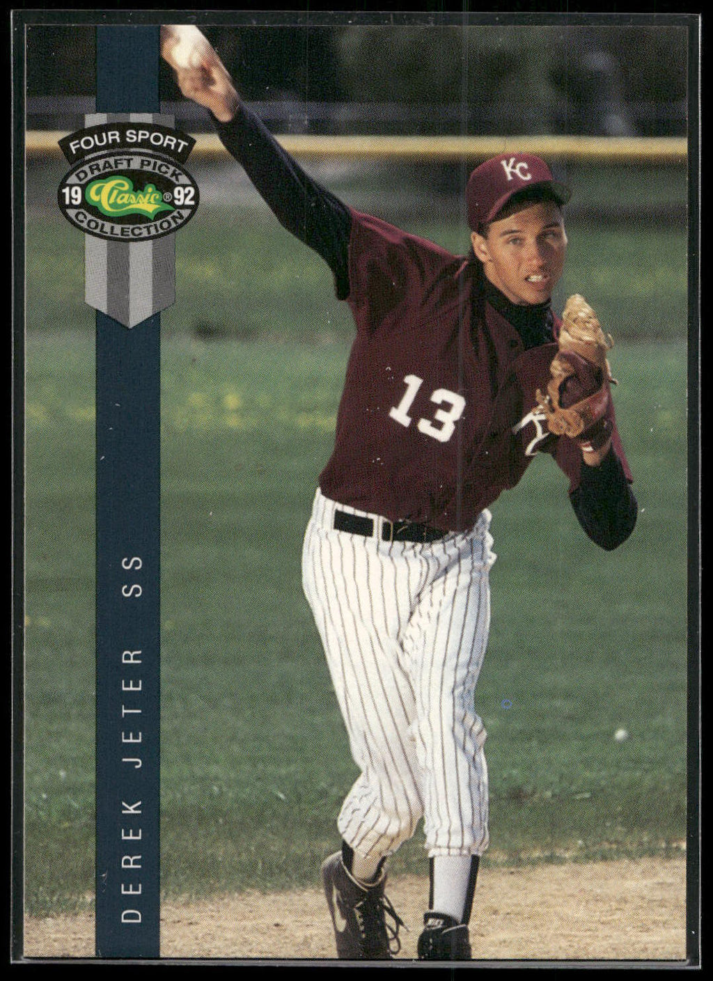 1992 Classic Four Sport #231 Derek Jeter