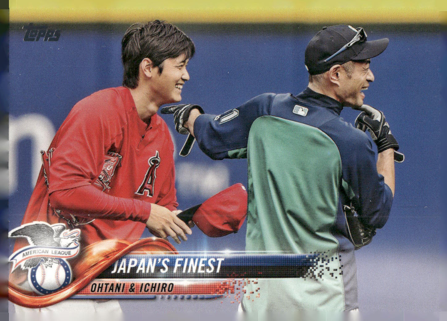 2018 Topps Update #US153 Japan's Finest (Shohei Ohtani / Ichiro)