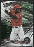 2022 Bowman Platinum #TOP-96 D'Shawn Knowles Top Prospects Ice Foilboard