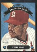 1992 Donruss #DK-13 Felix Jose Diamond Kings