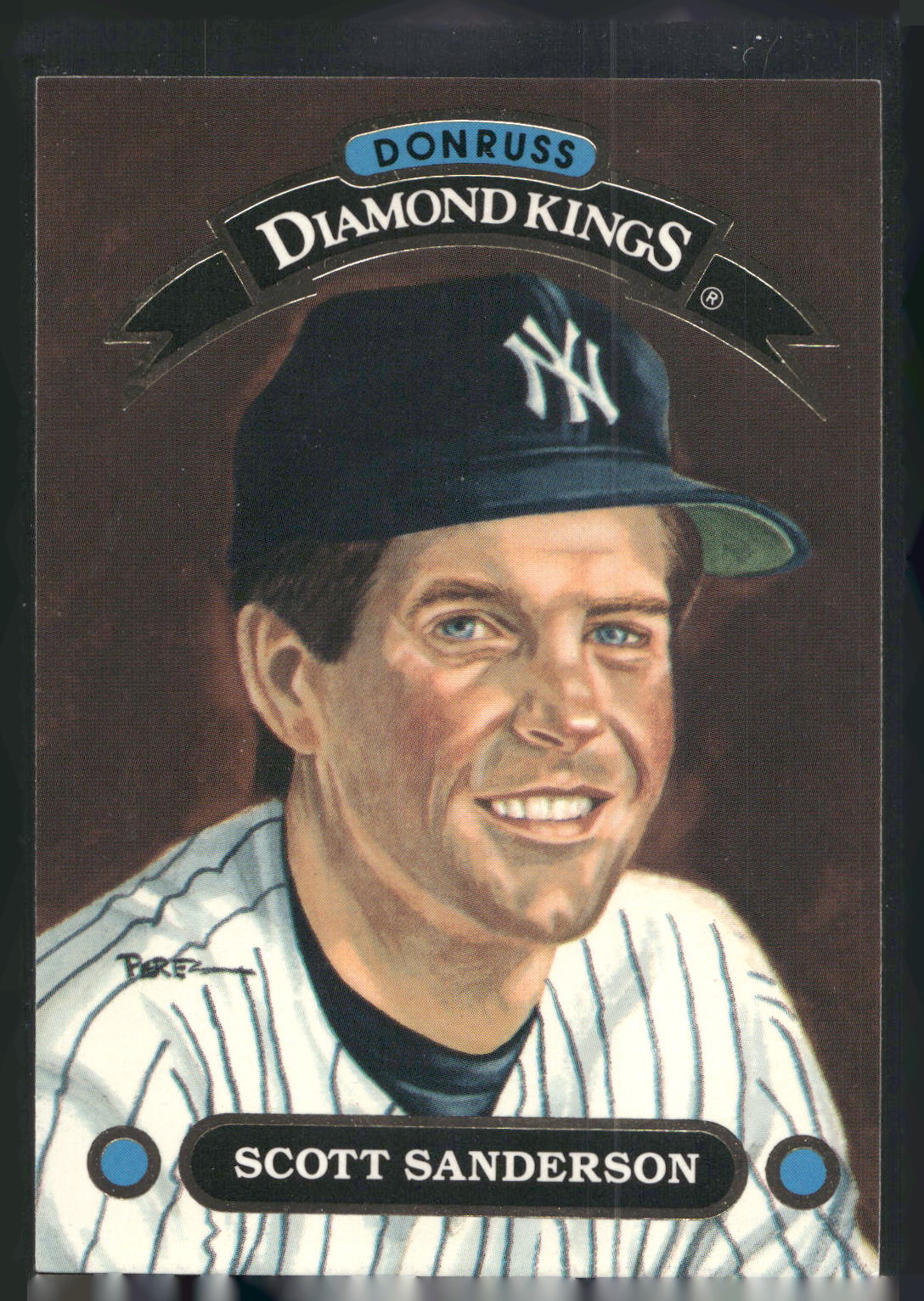 1992 Donruss #DK-10 Scott Sanderson Diamond Kings