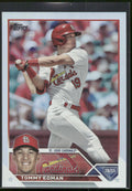 2023 Topps #294 Tommy Edman Rainbow Foil