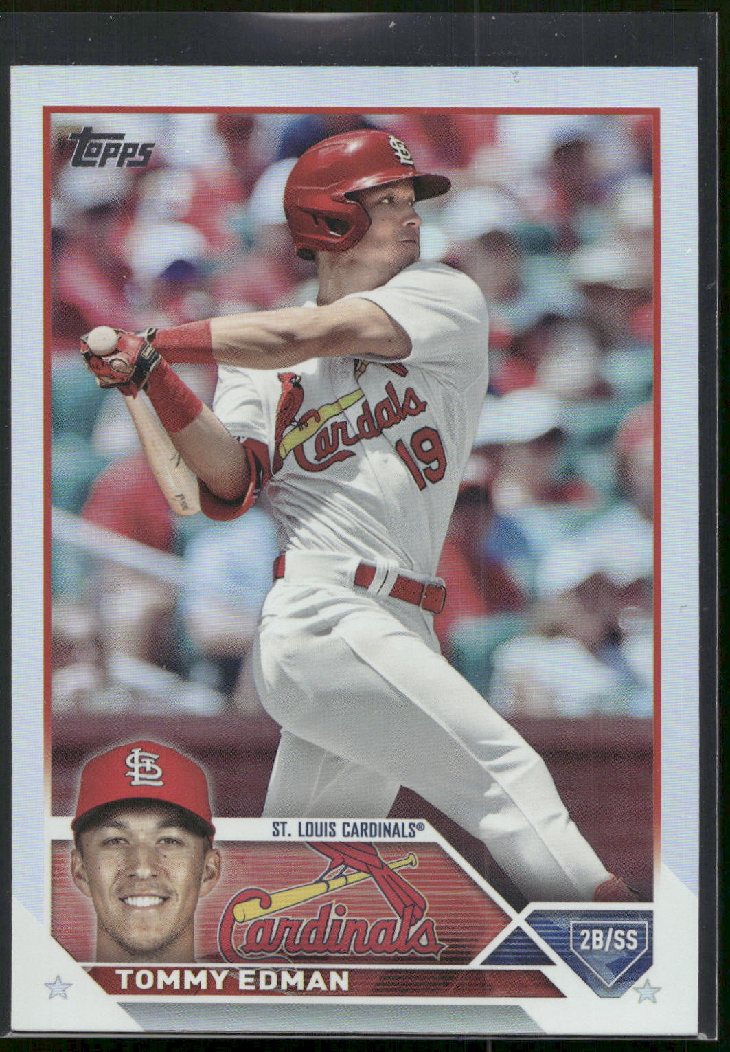 2023 Topps #294 Tommy Edman Rainbow Foil