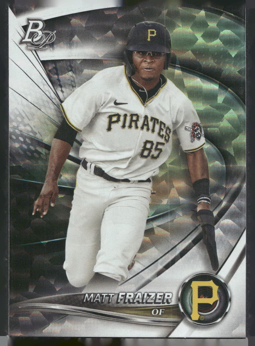 2022 Bowman Platinum #TOP-14 Matt Fraizer Top Prospects Ice Foilboard