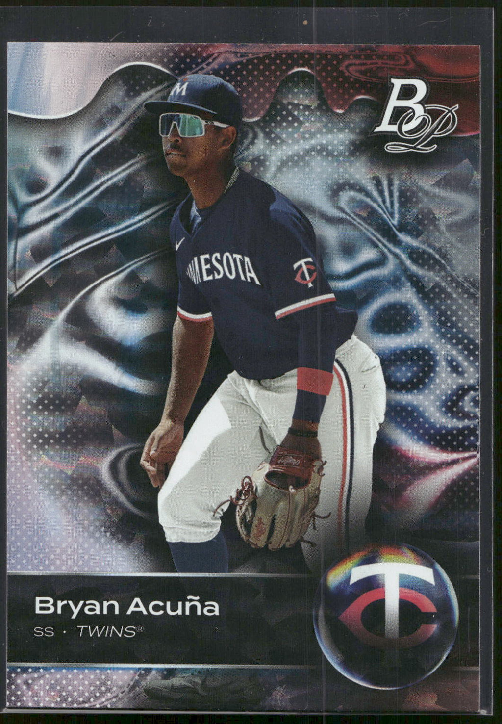 2023 Bowman Platinum #TOP-86 Bryan Acuña Top Prospects Ice Foil