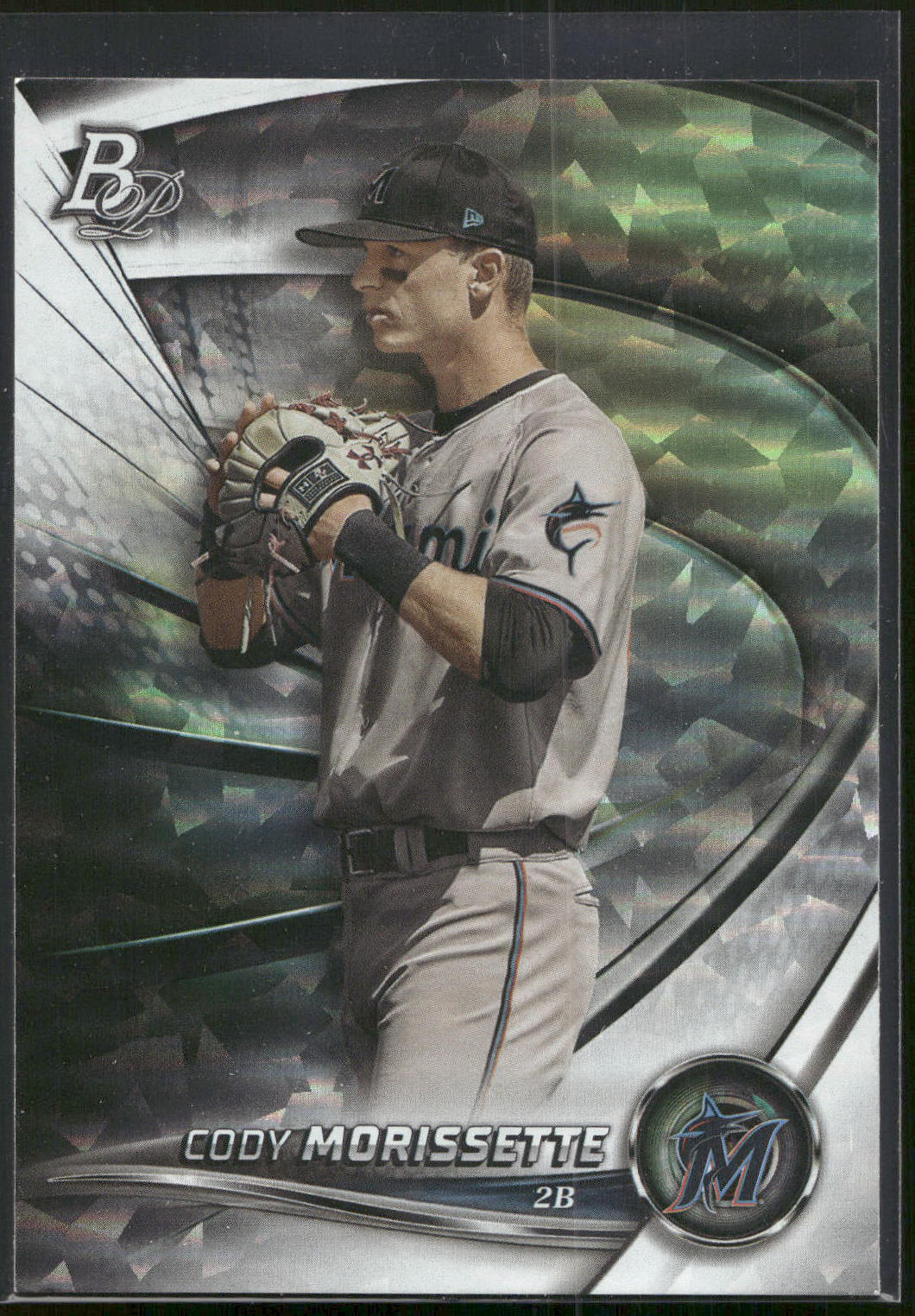2022 Bowman Platinum #TOP-11 Cody Morissette Top Prospects Ice Foilboard