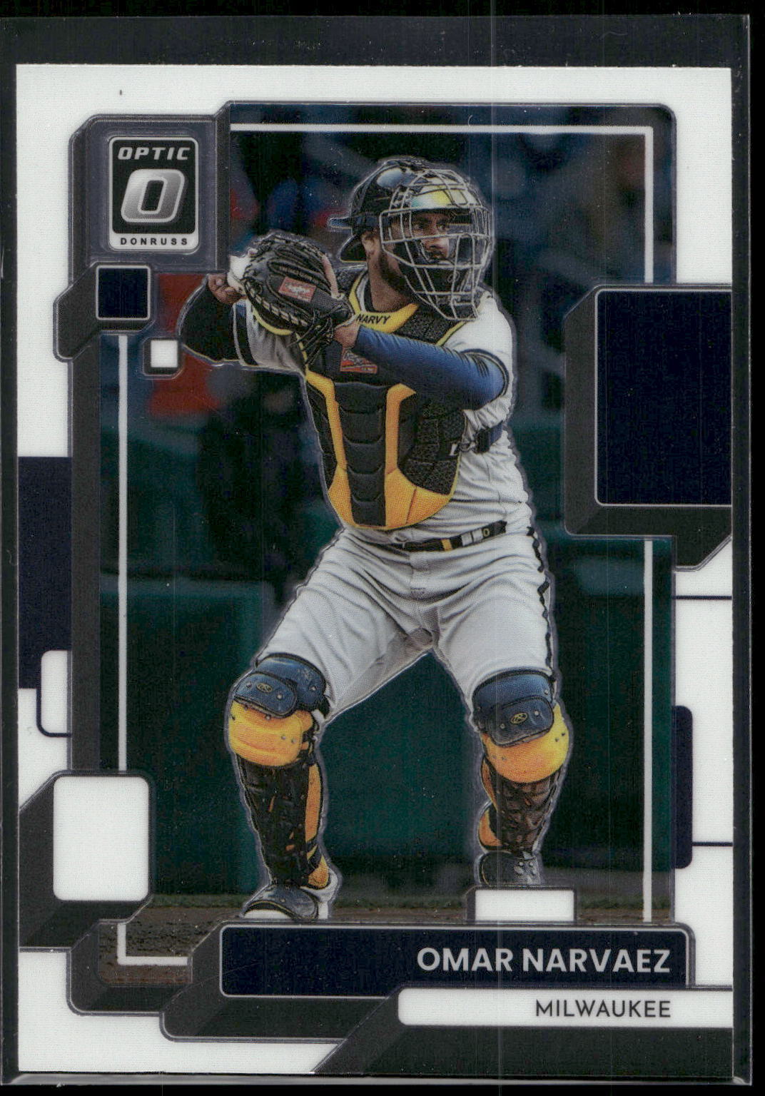 2022 Donruss Optic #124 Omar Narvaez