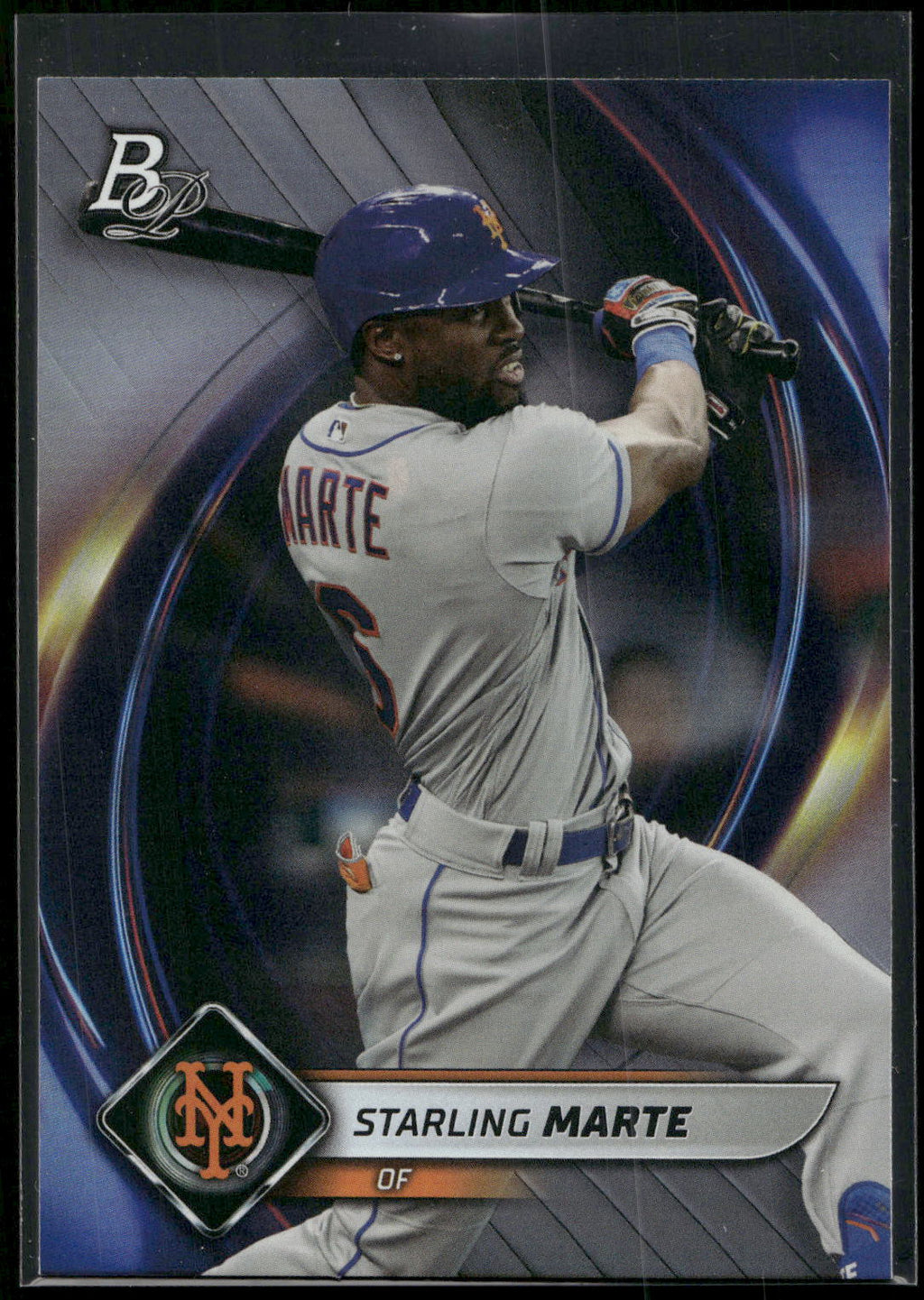 2022 Bowman Platinum #56 Starling Marte