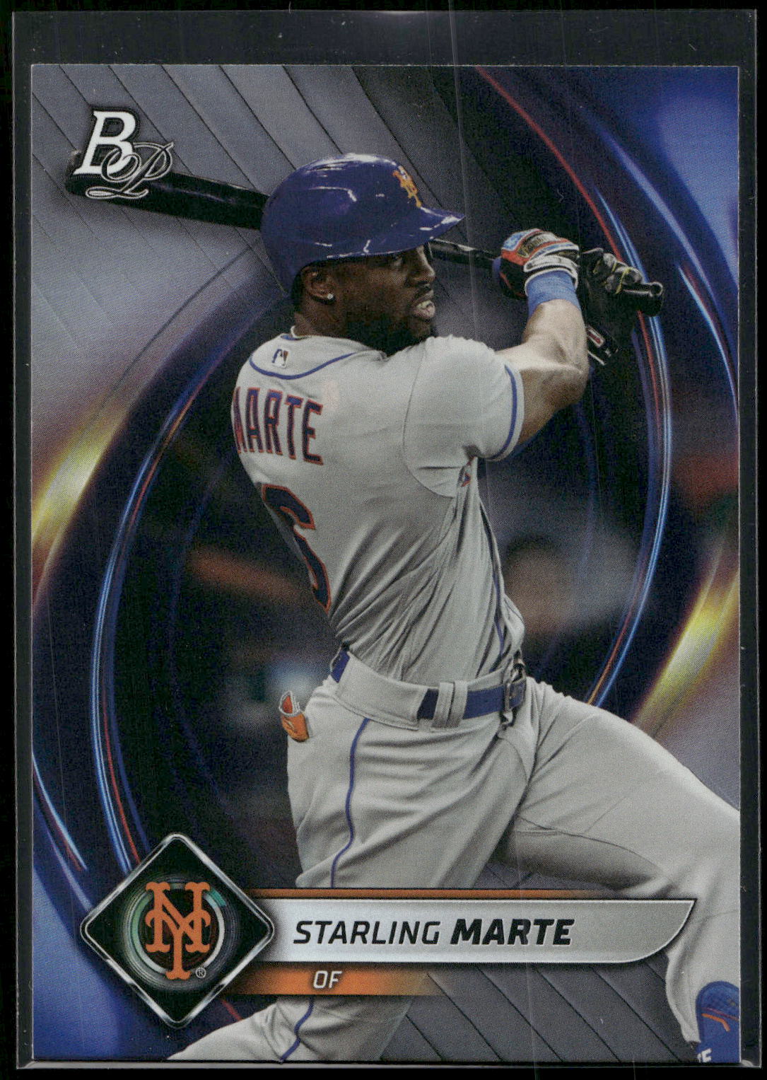 2022 Bowman Platinum #56 Starling Marte
