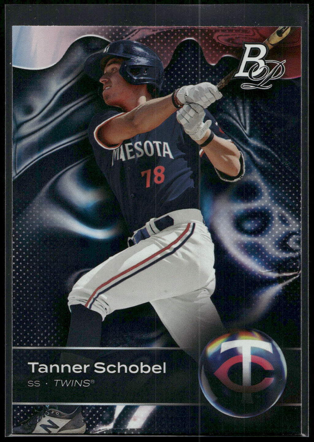 2023 Bowman Platinum #TOP-2 Tanner Schobel Top Prospects