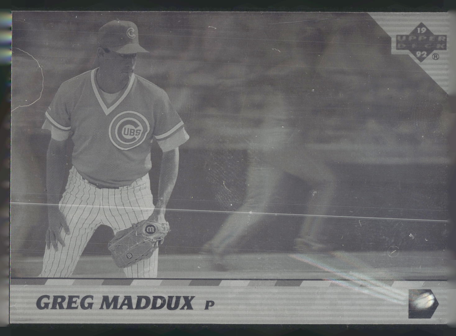 1992 Upper Deck Team MVP Holograms #30 Greg Maddux